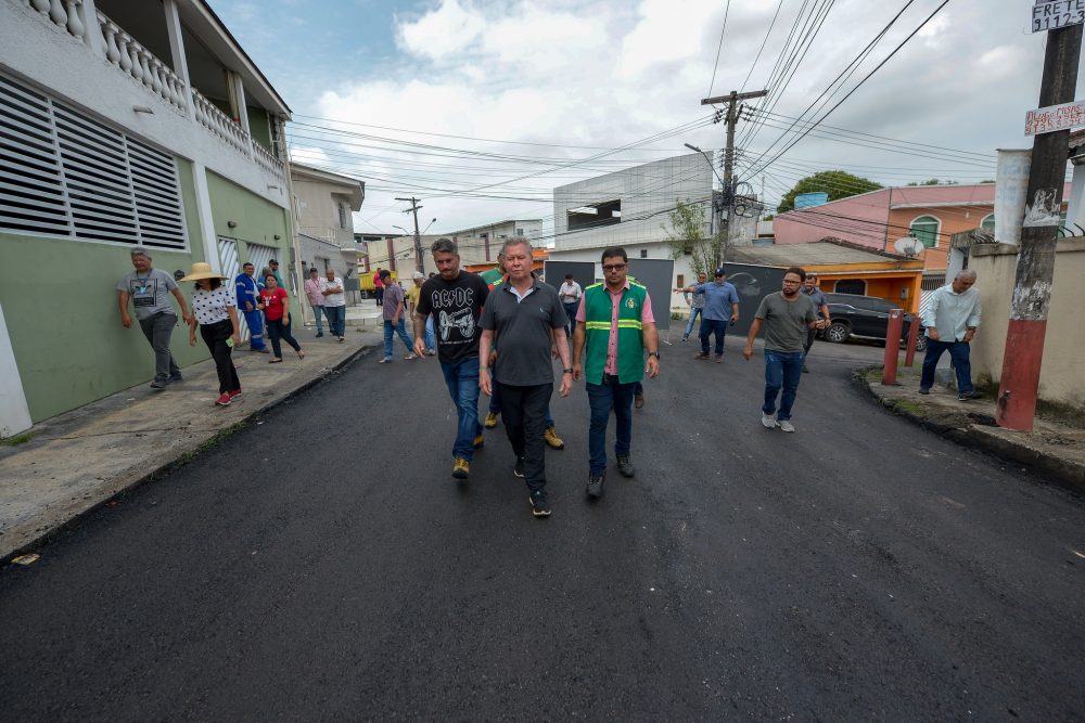 Obras do Distrito da avenida Rodrigo Otávio e do Requalifica 3 vão