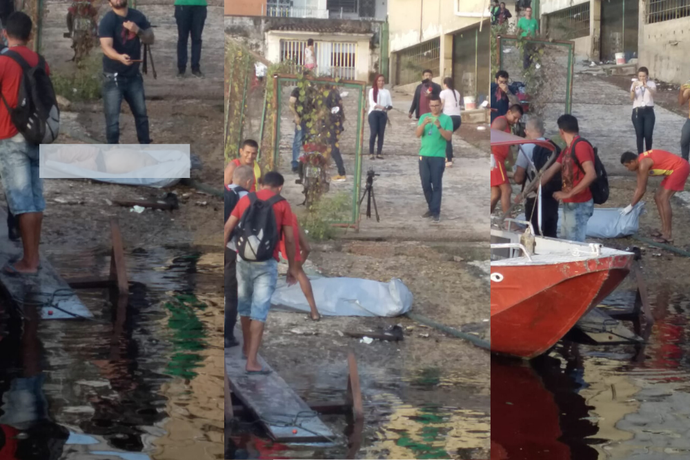 Corpo é achado boiando na Ponta Negra Foto Divulgação Portal do