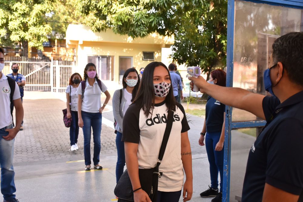 Alunos do Cetam retornam às aulas de forma gradual Portal do Marcos