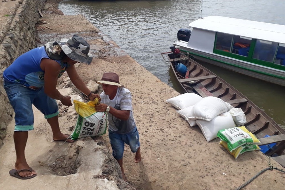 Mais de 70 toneladas de suplemento alimentar para gado e búfalo são