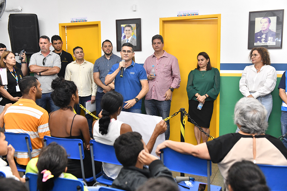 Escola General Aristides Barreto No Santo Ant Nio Revitalizada E