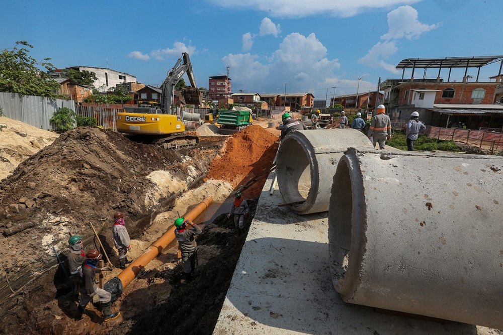 Governo assina ordem de serviço para início das obras de saneamento