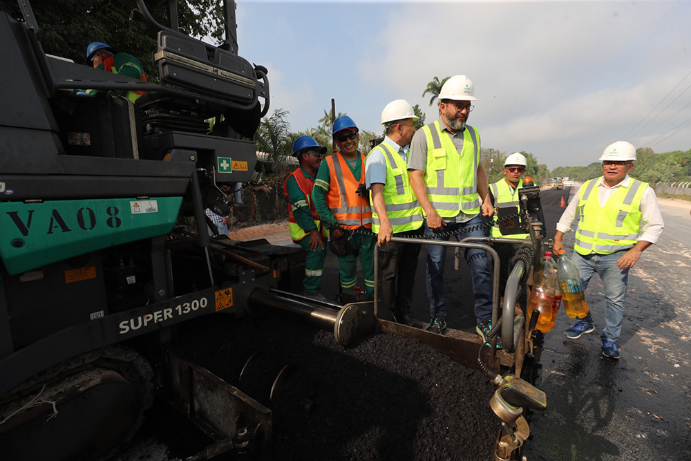 Wilson Lima Vistoria Obras De Moderniza O Da Am E Entrega Ramal