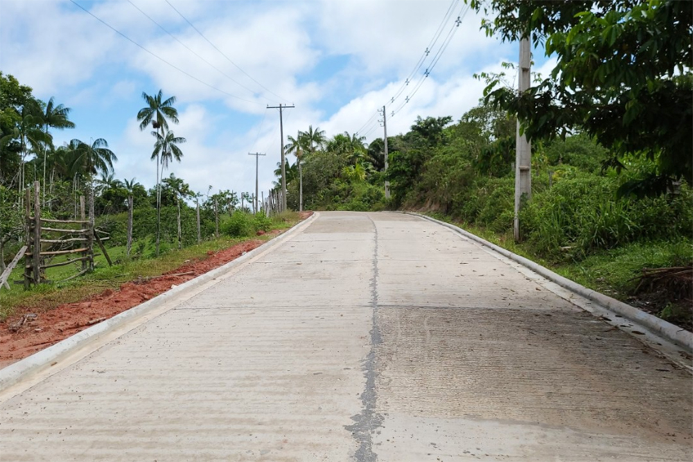 Pavimentação do sistema viário de São Paulo de Olivença contempla 4 5