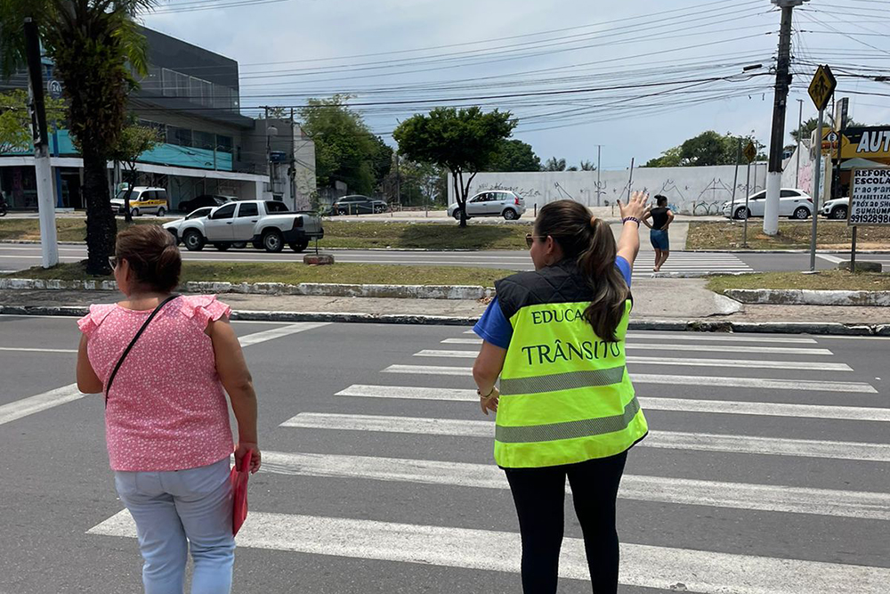 Immu Promove A O Educativa Para Travessia Segura De Estudantes Em Vias