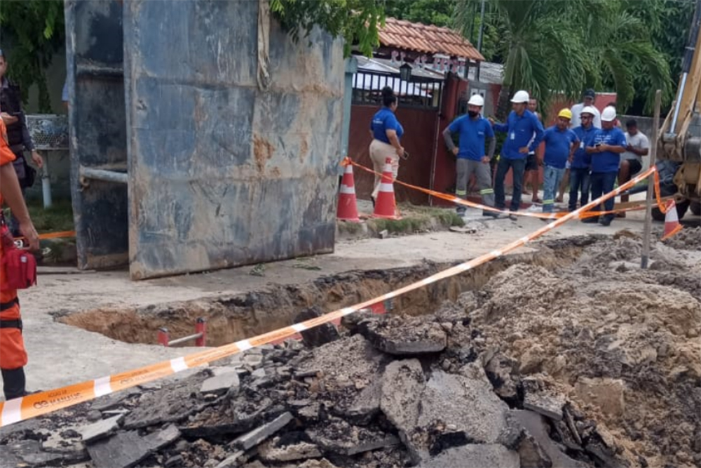 Funcion Rio Da Guas De Manaus Morre Soterrado Em Obra Na Cidade Nova