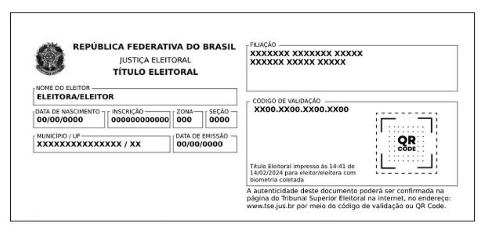 Precisa imprimir seu título de eleitor Faça pela internet e sem sair