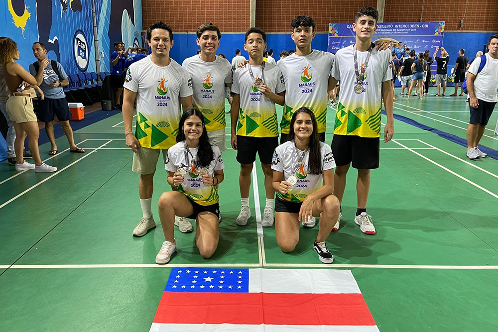 Badminton atletas do Manaus Olímpica conquistam medalhas em circuito