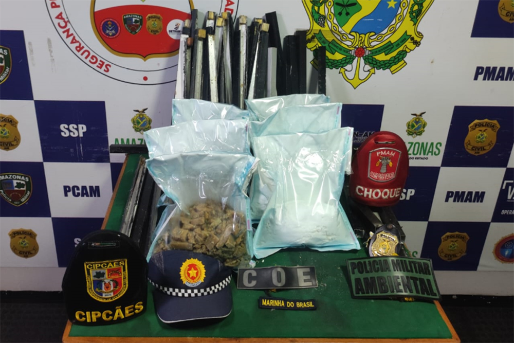 Em Coari Base Arp O Apreende Kg De Drogas Escondidos Dentro De