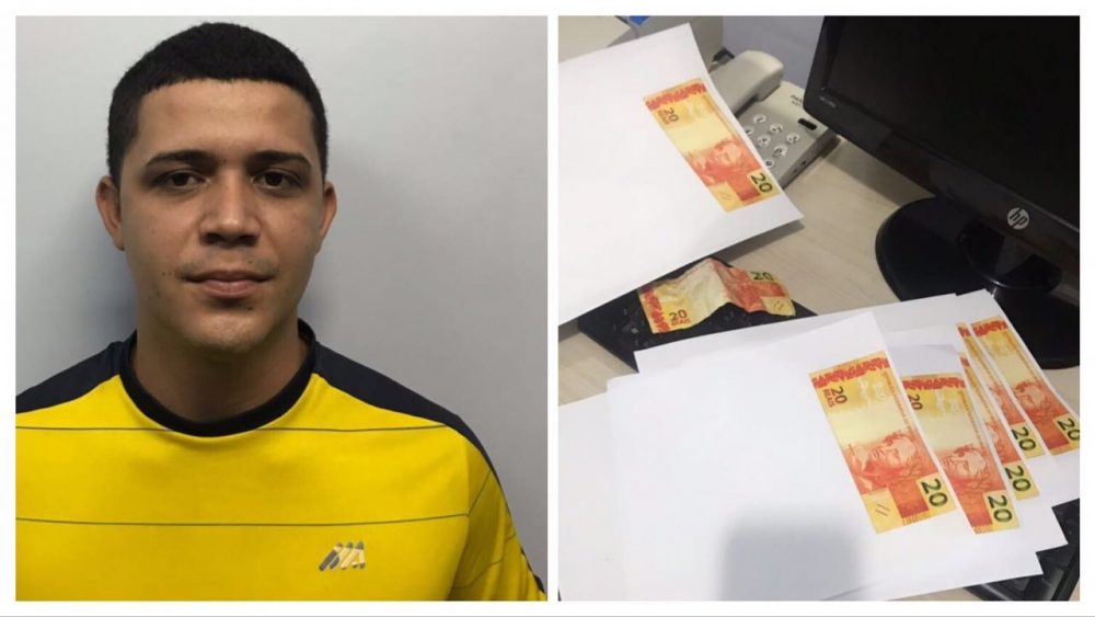 Acusado tinha dinheiro falsificado Acusado tinha dinheiro falsificado