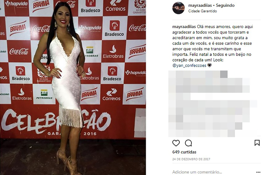 Miss Brasil foi rejeitada três vezes no Garantido Miss Brasil foi rejeitada três vezes no Garantido