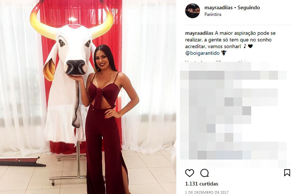 Miss Brasil foi rejeitada três vezes no Garantido Miss Brasil foi rejeitada três vezes no Garantido
