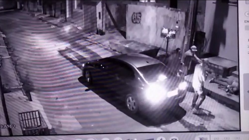 Vídeo mostra momento da execução Vídeo mostra momento da execução