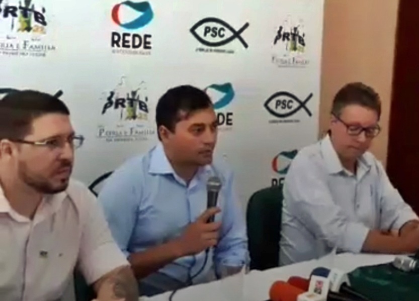 Wilson Lima confirmou dobradinha com Carlos Almeida para o Governo Wilson Lima confirmou dobradinha com Carlos Almeida para o Governo