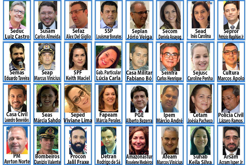 Veja os 51 nomes nomeados por Wilson Lima Veja os 51 nomes nomeados por Wilson Lima