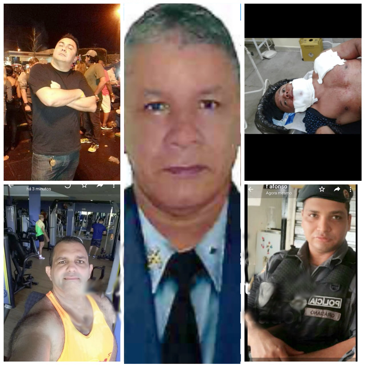 Veja fotos dos envolvidos na tragédia com PMs Veja fotos dos envolvidos na tragédia com PMs
