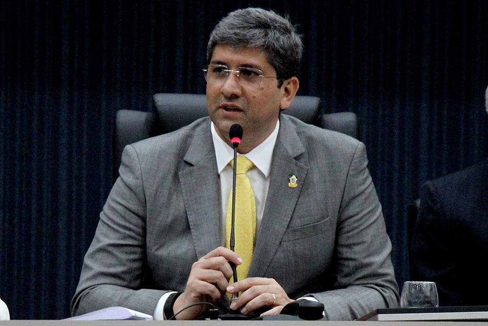 O presidente da CMM, vereador Joelson Silva (PSDB)