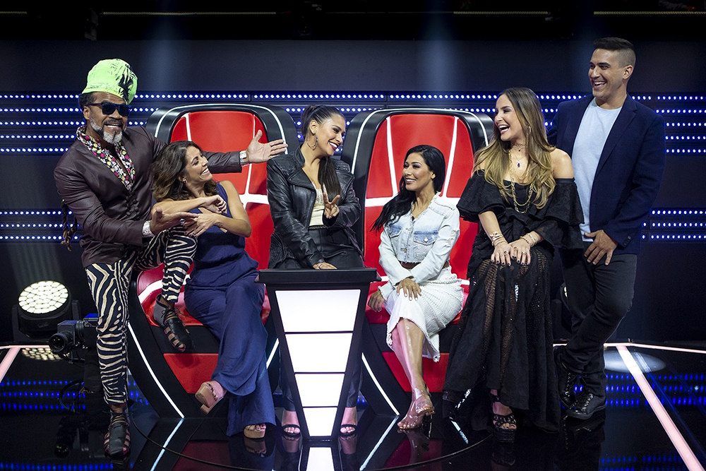 Artistas apoiam Raylla no The Voice Kids Artistas apoiam Raylla no The Voice Kids