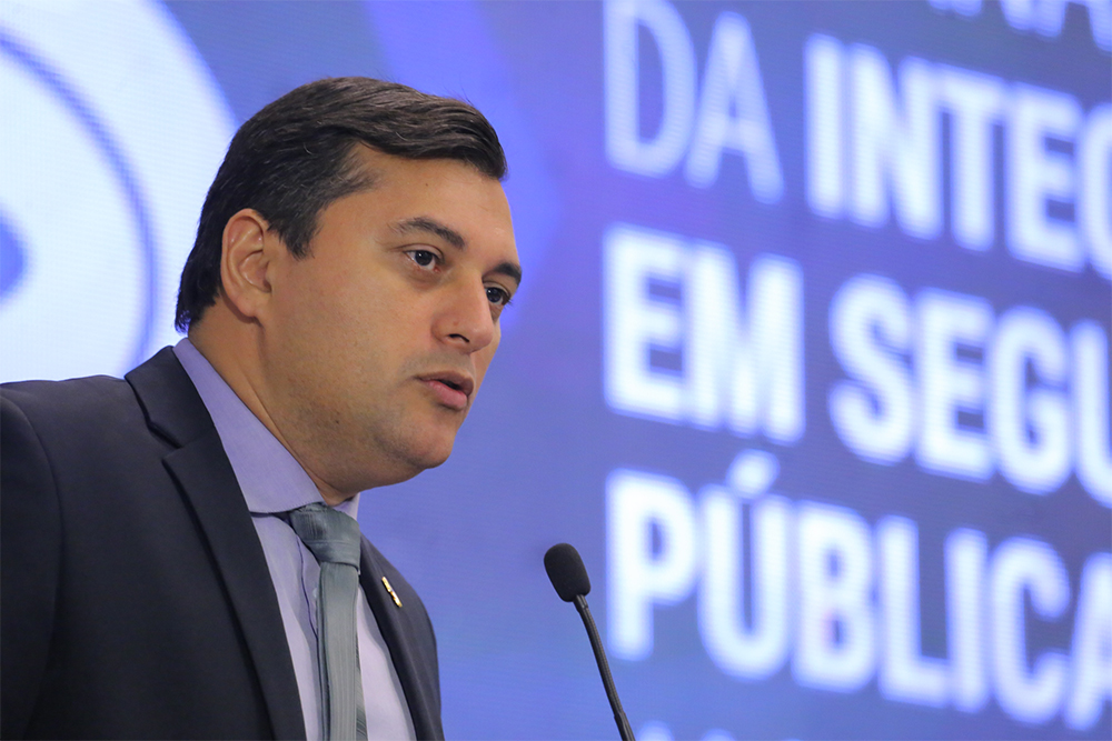 O governador do Amazonas, Wilson Lima O governador do Amazonas, Wilson Lima