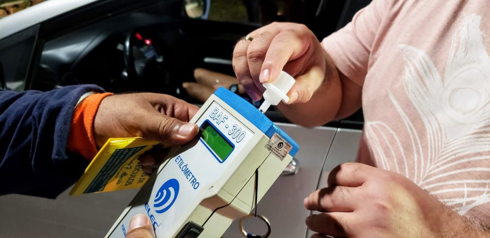 Detran-AM realizou mais 200 testes de alcoolemia no fim de semana