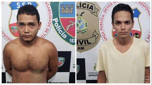 Dupla suspeita de roubo a padaria é presa e R$ 11 mil são recuperados Dupla suspeita de roubo a padaria é presa e R$ 11 mil são recuperados
