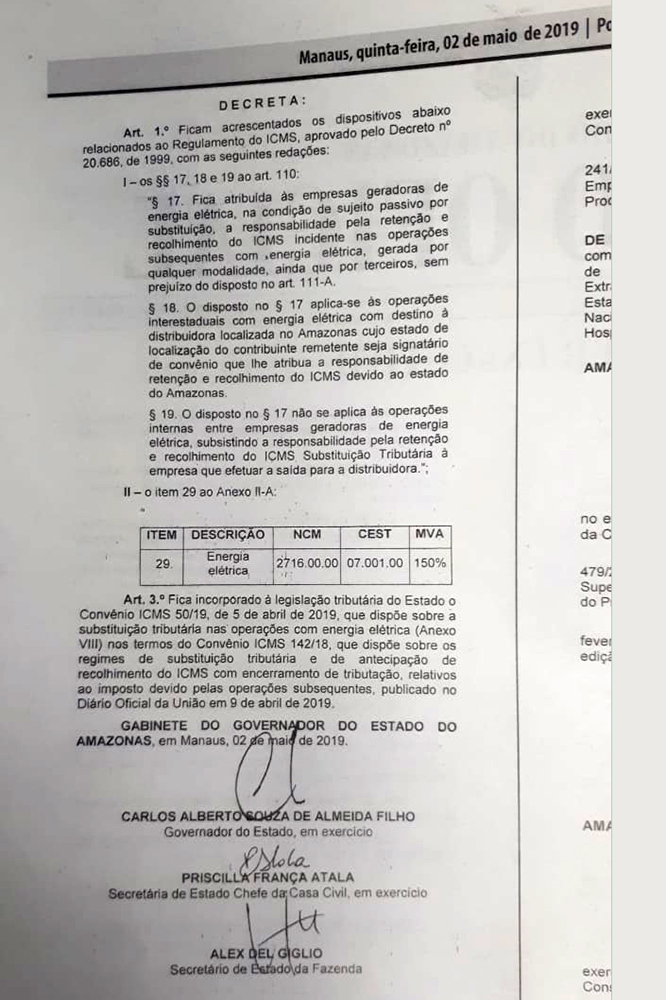 Nota T&eacute;cnica da Sefaz esclarece ICMS da energia