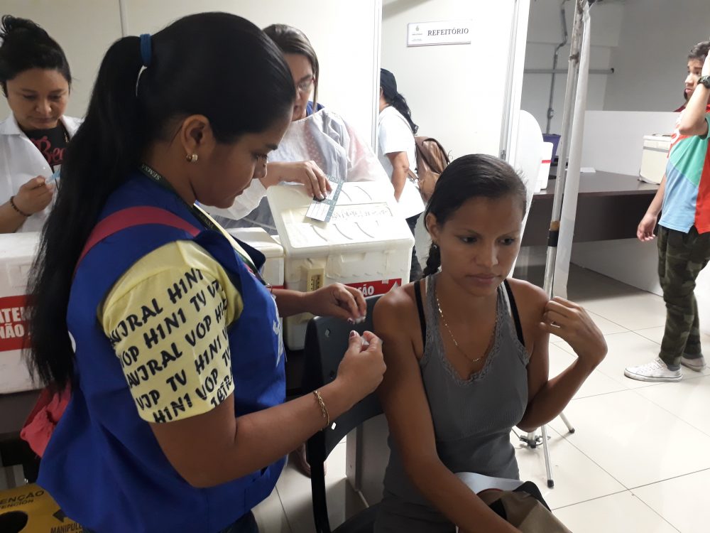 Mais de 2.600 venezuelanos foram atendidos em ação de cidadania Mais de 2.600 venezuelanos foram atendidos em ação de cidadania