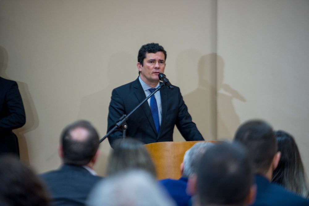 Com ministro Sergio Moro, prefeito diz que é preciso conter avanço do crime organizado Com ministro Sergio Moro, prefeito diz que é preciso conter avanço do crime organizado