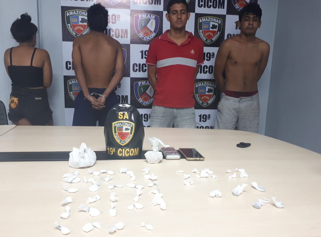 Quarteto, incluindo dois adolescentes, é detido no Nova Esperança por tráfico Quarteto, incluindo dois adolescentes, é detido no Nova Esperança por tráfico