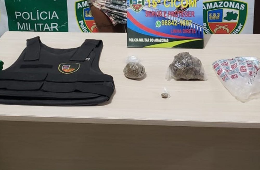 Adolescente &eacute; apreendido com drogas e colete bal&iacute;stico na invas&atilde;o Monte Cristo