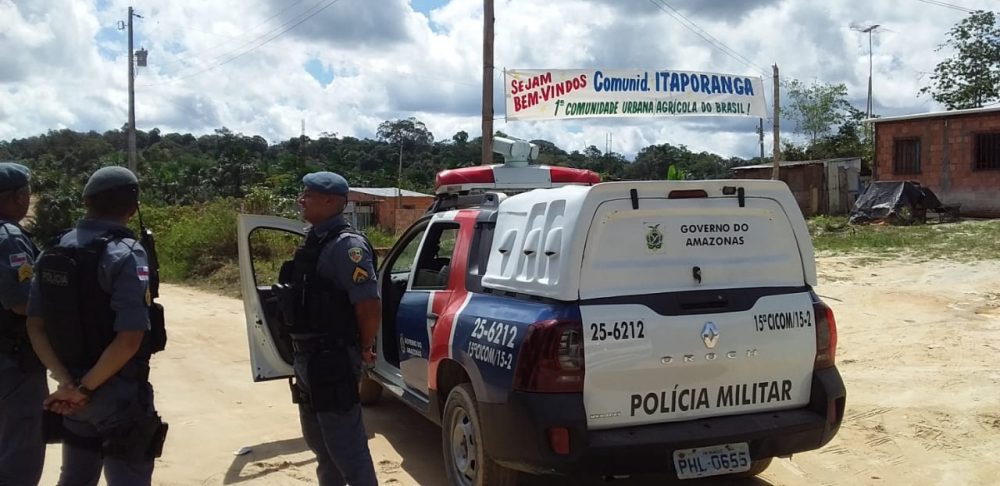 Após morte de cacique e contra facção, polícia reforça patrulha no Cemitério dos Índios Após morte de cacique e contra facção, polícia reforça patrulha no Cemitério dos Índios