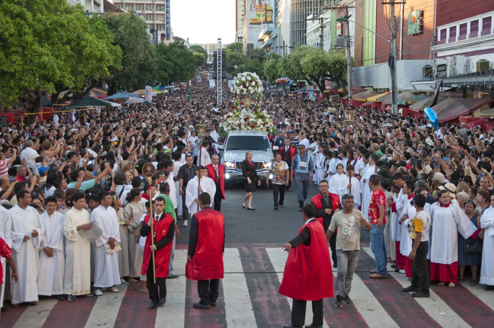 Missas e procissão marcam o Corpus Christi em Manaus Missas e procissão marcam o Corpus Christi em Manaus