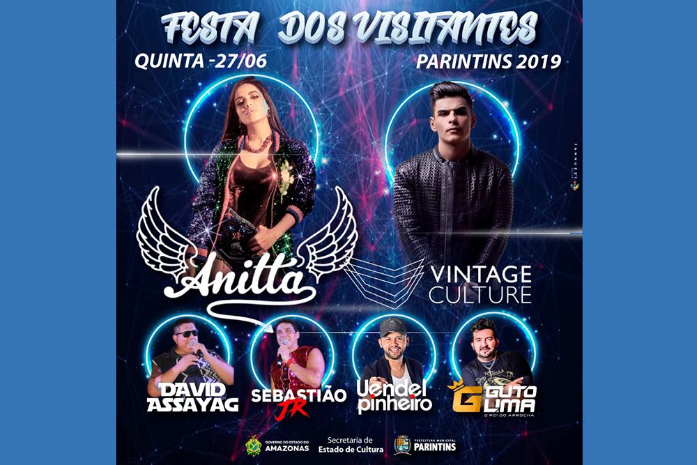 Anitta faz distrato e recontrato em Parintins