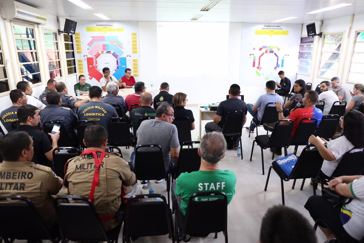 SEC realiza reuni&atilde;o de alinhamento para Festival Folcl&oacute;rico de Parintins