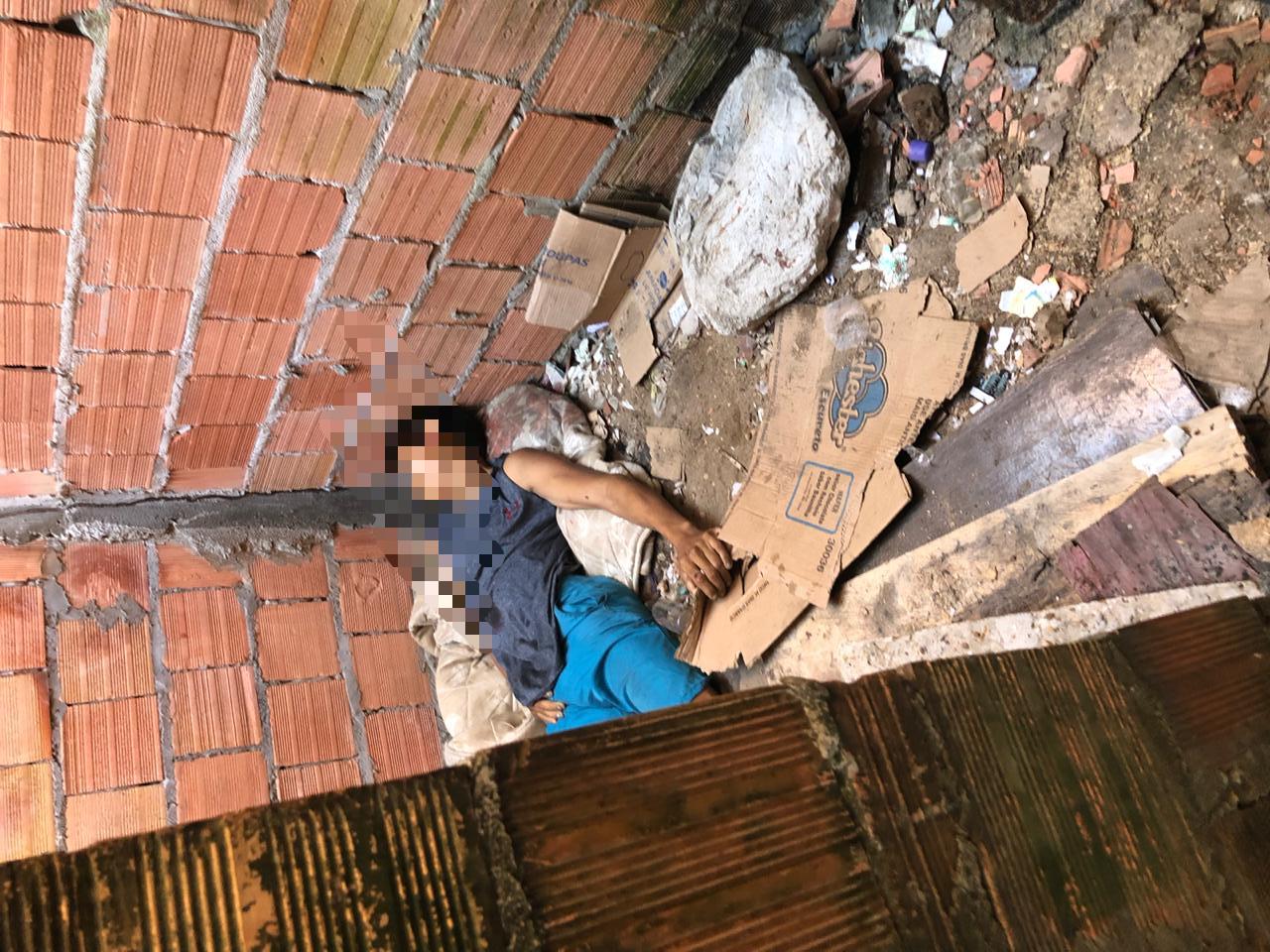 Corpo é encontrado dentro de construção no Crespo Corpo é encontrado dentro de construção no Crespo