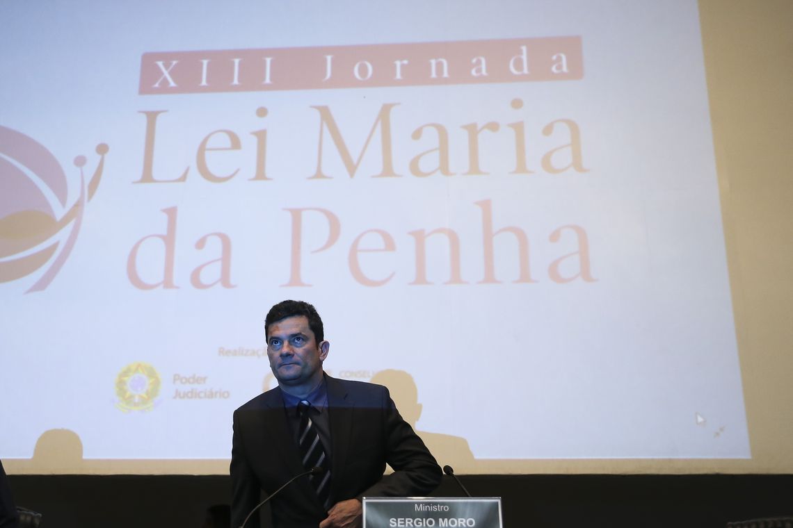 Para Moro, violência contra mulher é produto de 'distorção cultural' Para Moro, violência contra mulher é produto de 'distorção cultural'