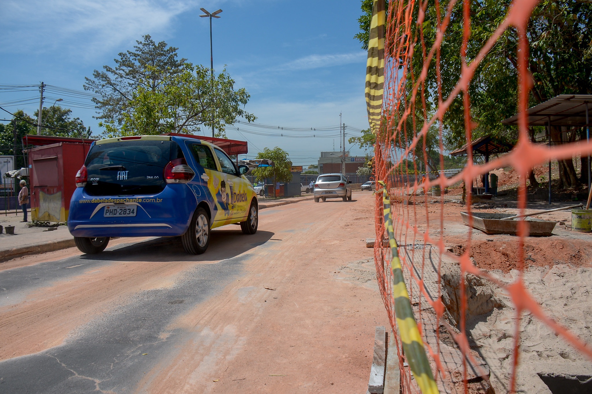 Avenida Danilo Matos Areosa é interditada para avanço nas obras do Distrito Avenida Danilo Matos Areosa é interditada para avanço nas obras do Distrito