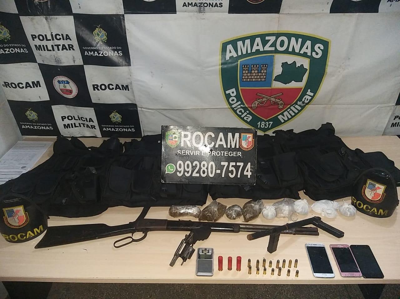 13 pessoas s&atilde;o presas por tr&aacute;fico, com armas e por roubo na capital