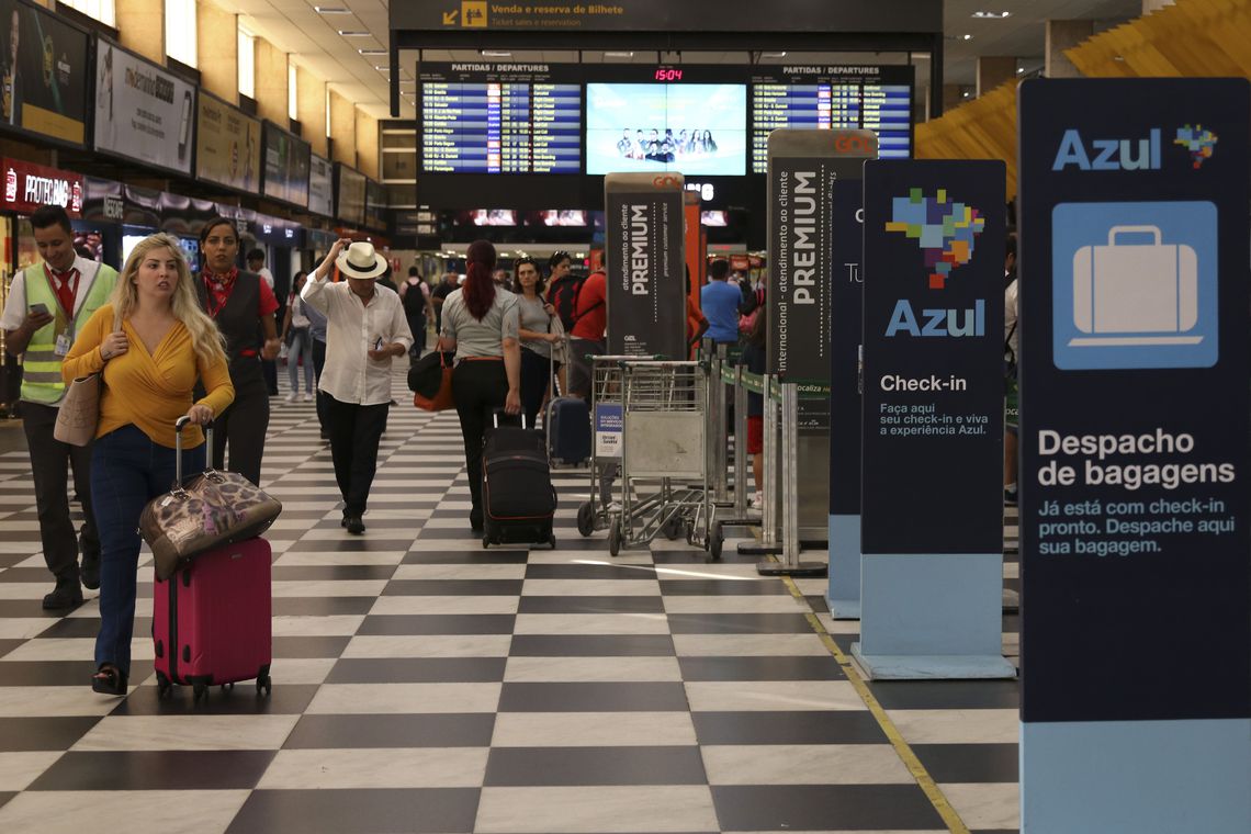 Azul estreia voos na ponte aérea Rio-São Paulo dia 29 Azul estreia voos na ponte aérea Rio-São Paulo dia 29