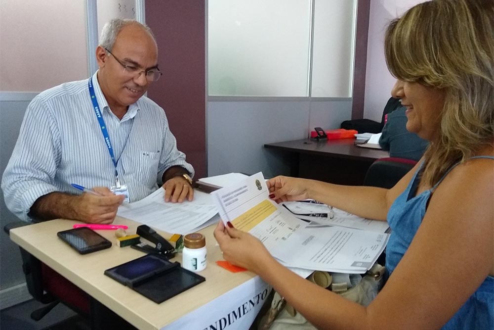 Atendimento de candidatos na AADES Atendimento de candidatos na AADES
