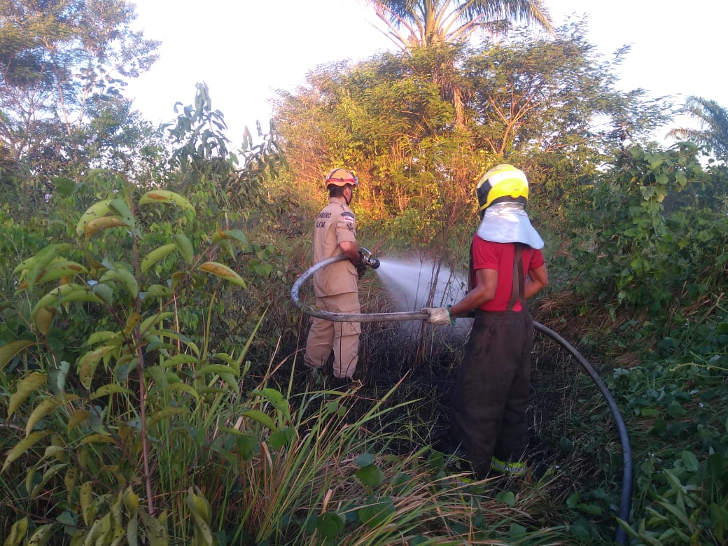 Brigadistas voluntários são formados pelos bombeiros e Sema em Apuí Brigadistas voluntários são formados pelos bombeiros e Sema em Apuí