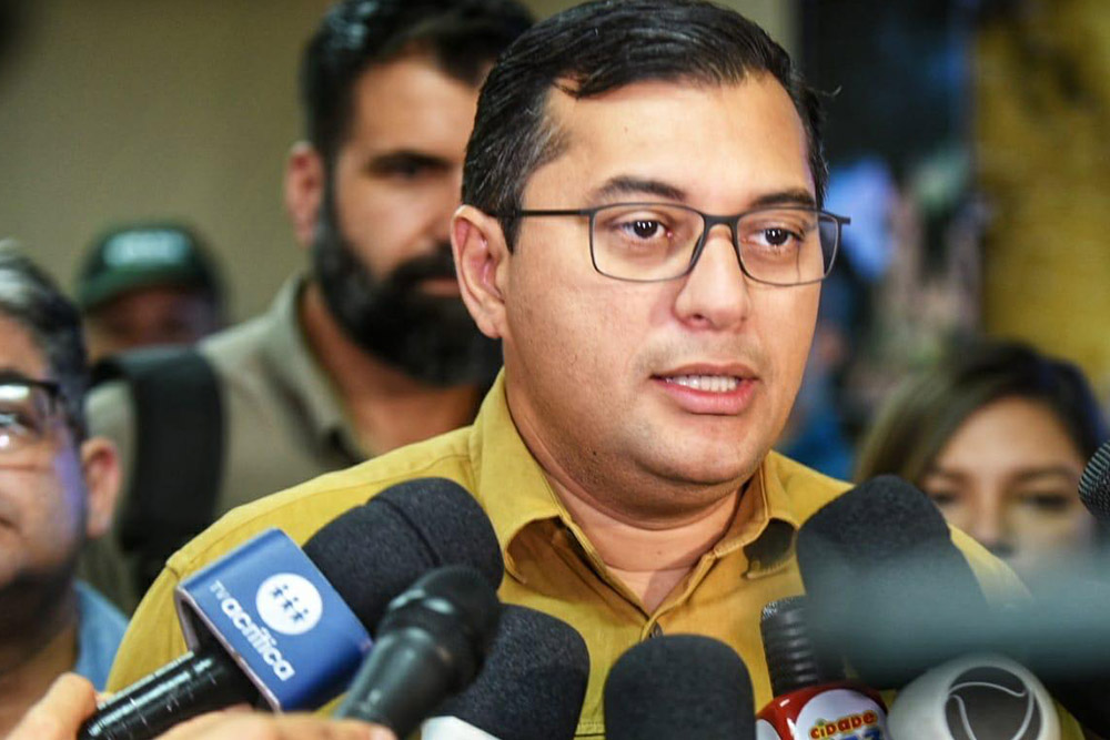 Governador Wilson Lima pede Forças Armadas para combater queimadas Governador Wilson Lima pede Forças Armadas para combater queimadas