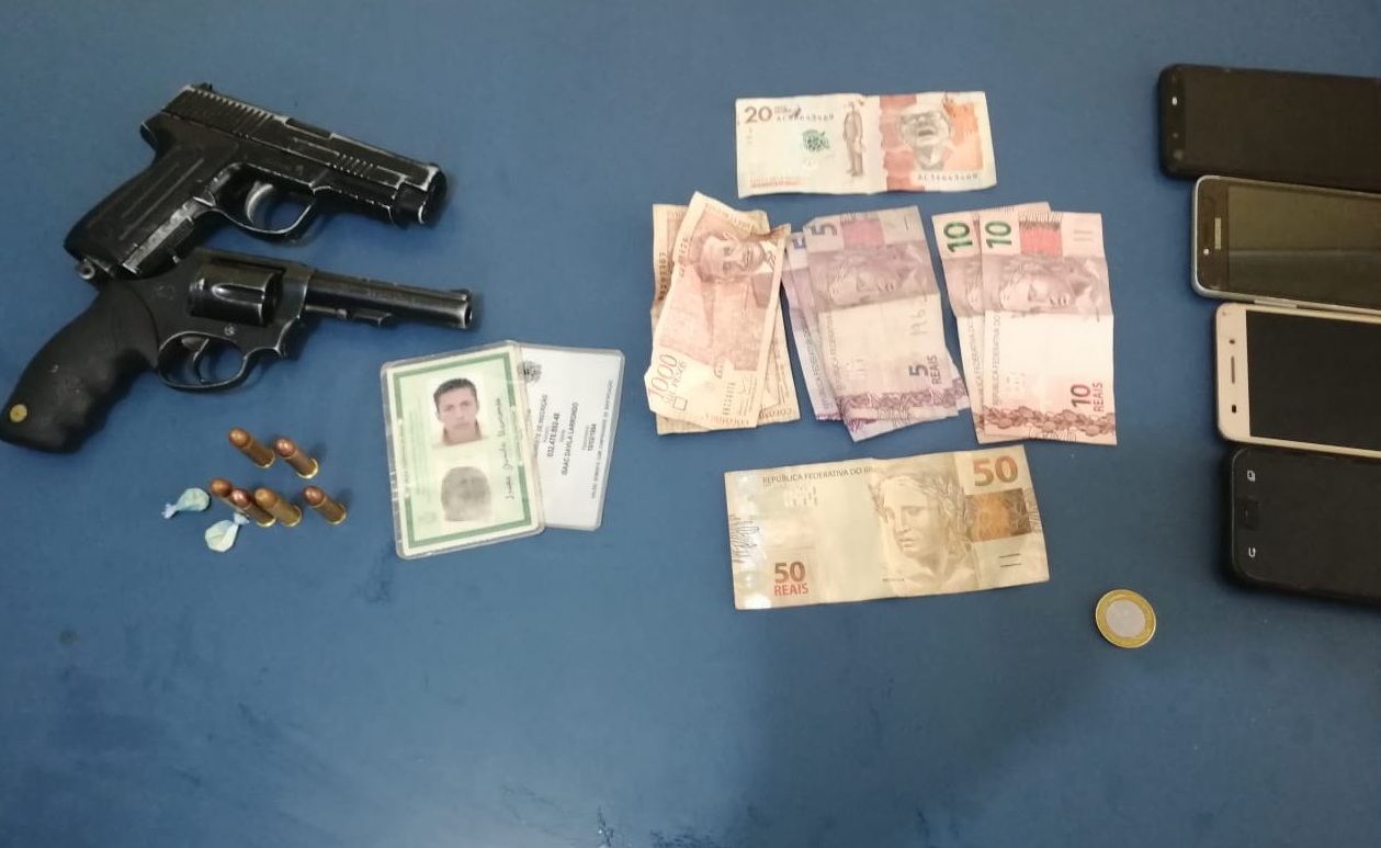 'Bob Esponja', colombiano e tr&ecirc;s s&atilde;o presos com armas, drogas e dinheiro em Tabatinga