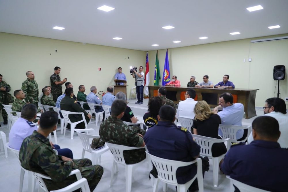 Governador anuncia medidas para ampliar segurança em Tabatinga na fronteira com Colômbia Governador anuncia medidas para ampliar segurança em Tabatinga na fronteira com Colômbia