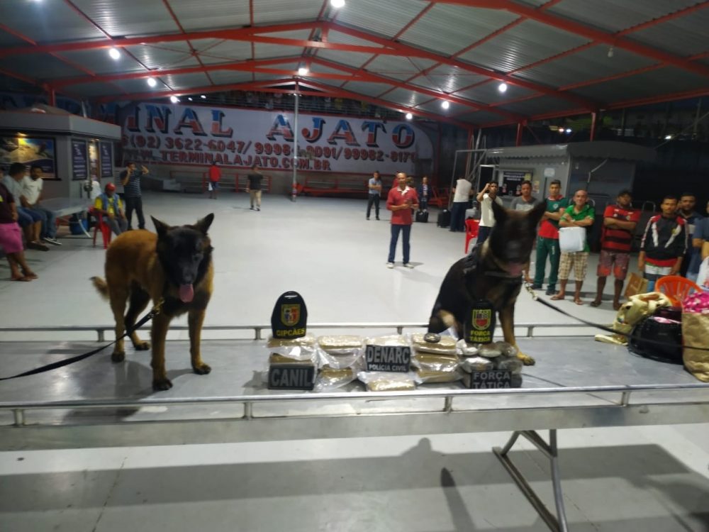 25kg de drogas são apreendidos no Porto de Manaus em operação policial 25kg de drogas são apreendidos no Porto de Manaus em operação policial