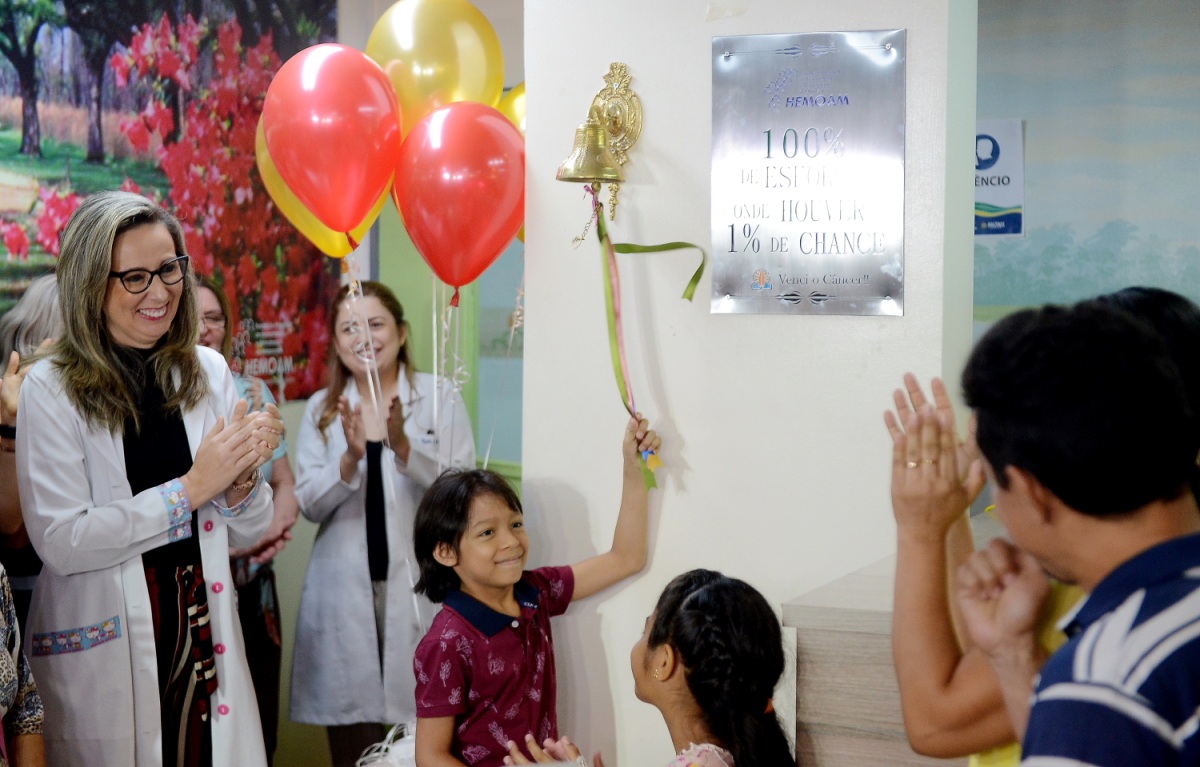 Um novo caso de câncer infantil é registrado por semana, diz Hemoam Um novo caso de câncer infantil é registrado por semana, diz Hemoam