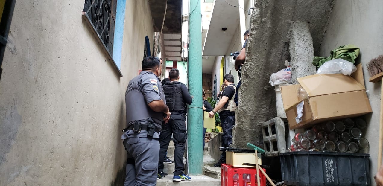 Operação Cruzada faz ocupação em bairros da zona Sul Operação Cruzada faz ocupação em bairros da zona Sul