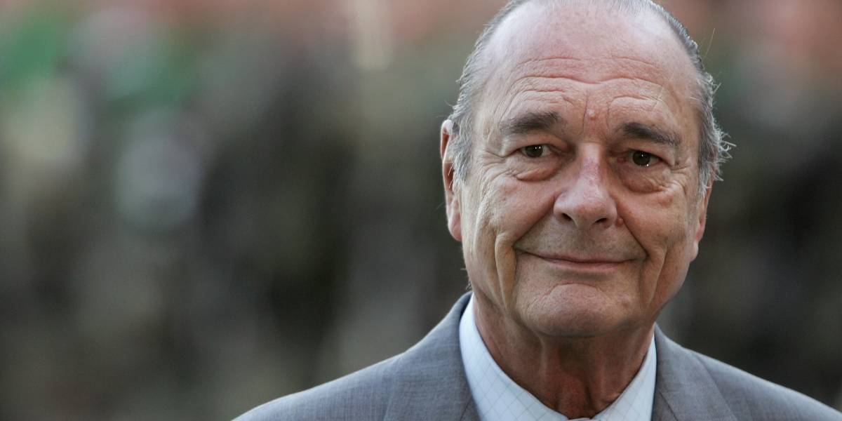 Ex-presidente da França, Jacques Chirac morre aos 86 anos Ex-presidente da França, Jacques Chirac morre aos 86 anos