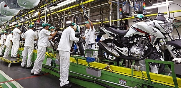 Exporta&ccedil;&otilde;es de motocicletas crescem 188,76% em agosto no Amazonas