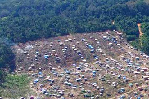 Polícia invade reduto do crime organizado